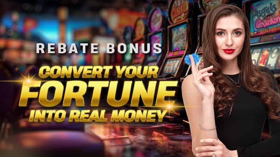 Rebate Bonus Convert Your Fortune into Real Money